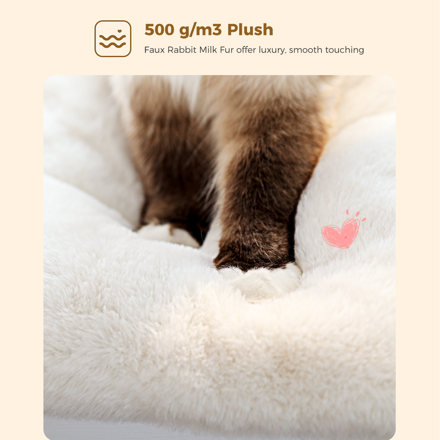 Pawzzoo 56.3-Inch Wooden Multi-Level Sisal Covered Large Cat Tree