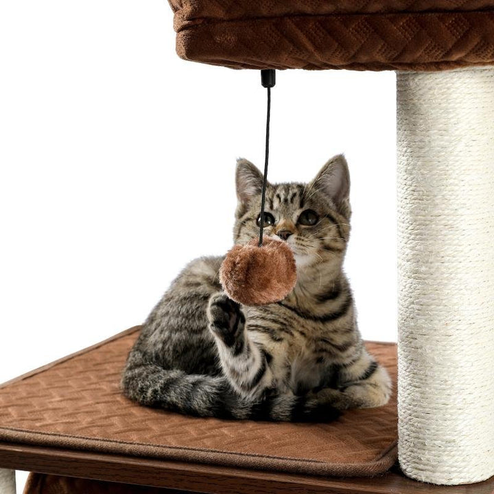 PAWZ Road Tunnel Modern Cat Tree Furniture (CA/USA) - AMT0102BN