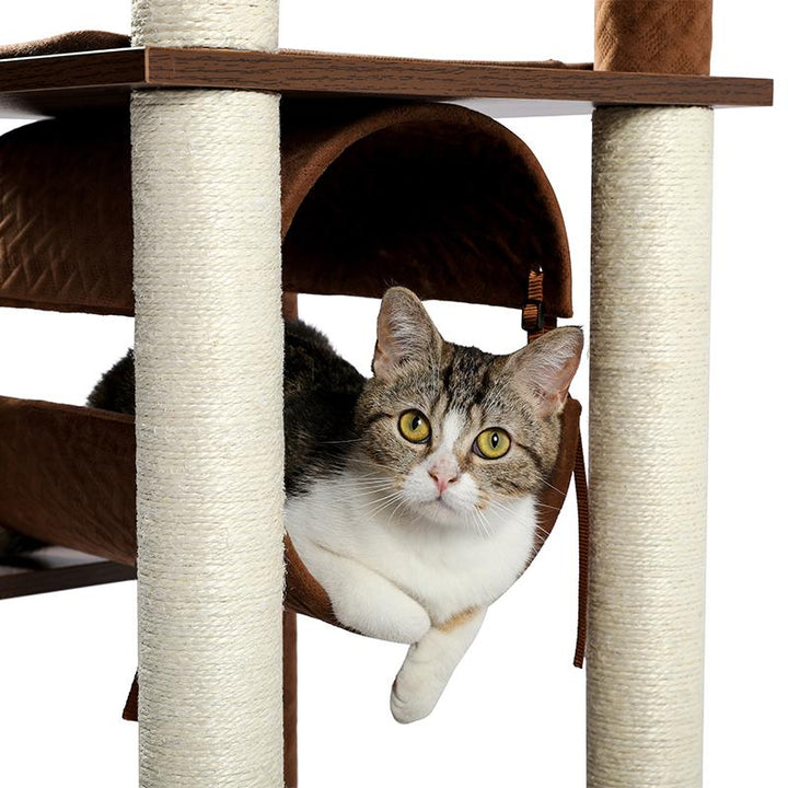 PAWZ Road Tunnel Modern Cat Tree Furniture (CA/USA) - AMT0102BN